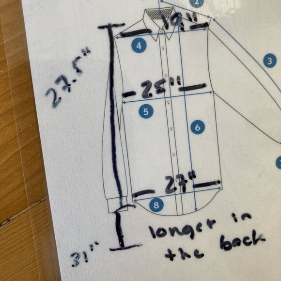 NWT Hudson North Plaid button up - Picture 5 of 6